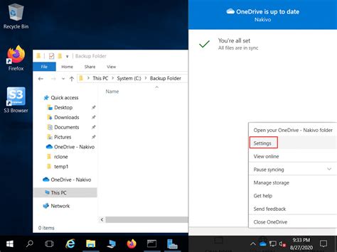 Using and Configuring OneDrive App on Computer.